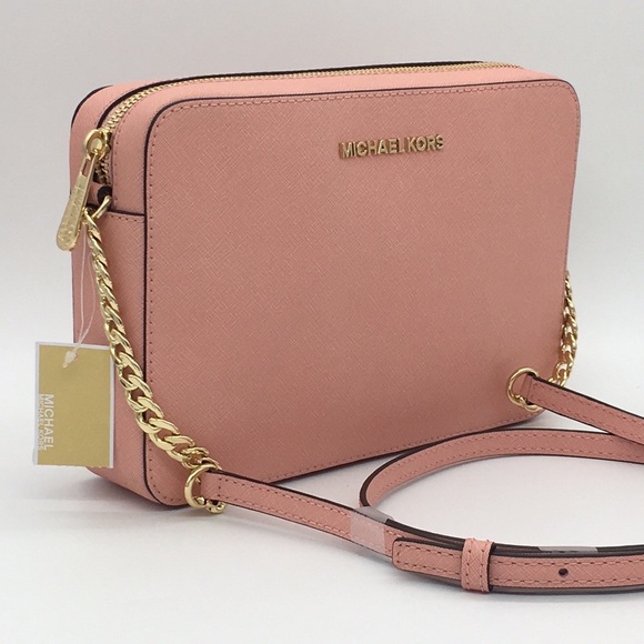 MICHAEL KORS LG EW CROSSBODY Bag PALE PINK - Picture 3 of 8